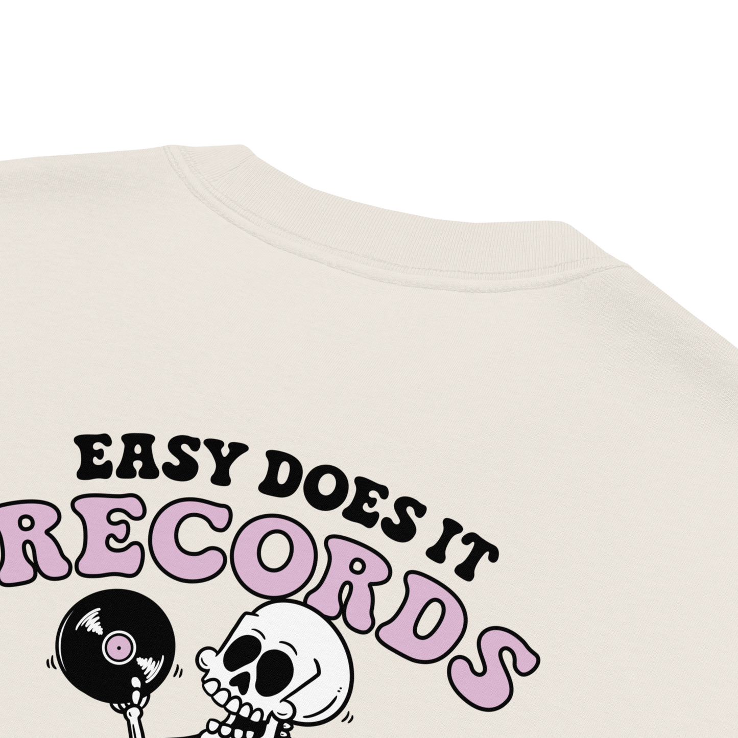 Easy Does It - Skelly Oversized Tee