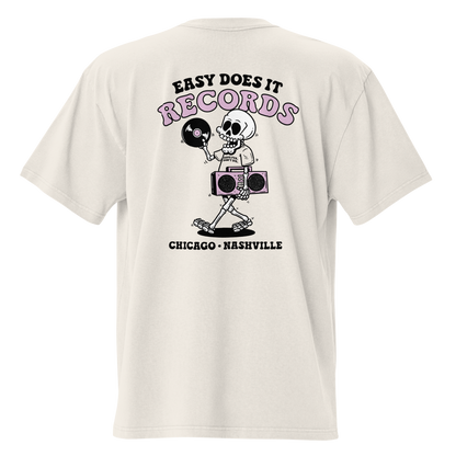 Easy Does It - Skelly Oversized Tee