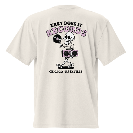 Easy Does It - Skelly Oversized Tee
